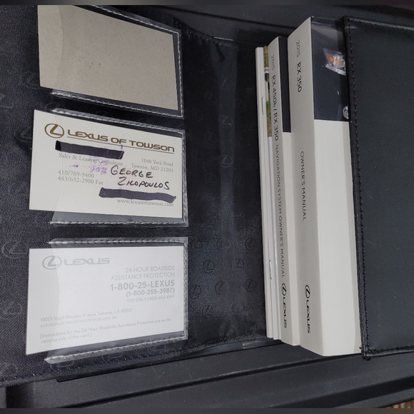 Like New! Lexus Owners Manual 2015 Lexus RX 350 - Picture 2 of 8